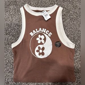 BRAND NEW tilly’s tank top